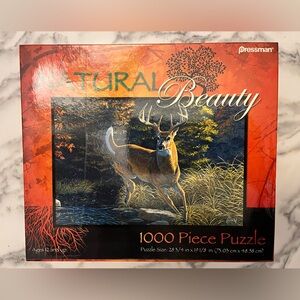 Pressman Natural Beauty Deer Puzzle - 1000 Pieces